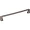 Jeffrey Alexander 192 mm Center-to-Center Brushed Pewter Square Boswell Cabinet Pull 177-192BNBDL - alternate 1